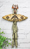 Southwestern Tribal Indian Arrows Eagle Carved Stone Knife Wall Cross Plaque