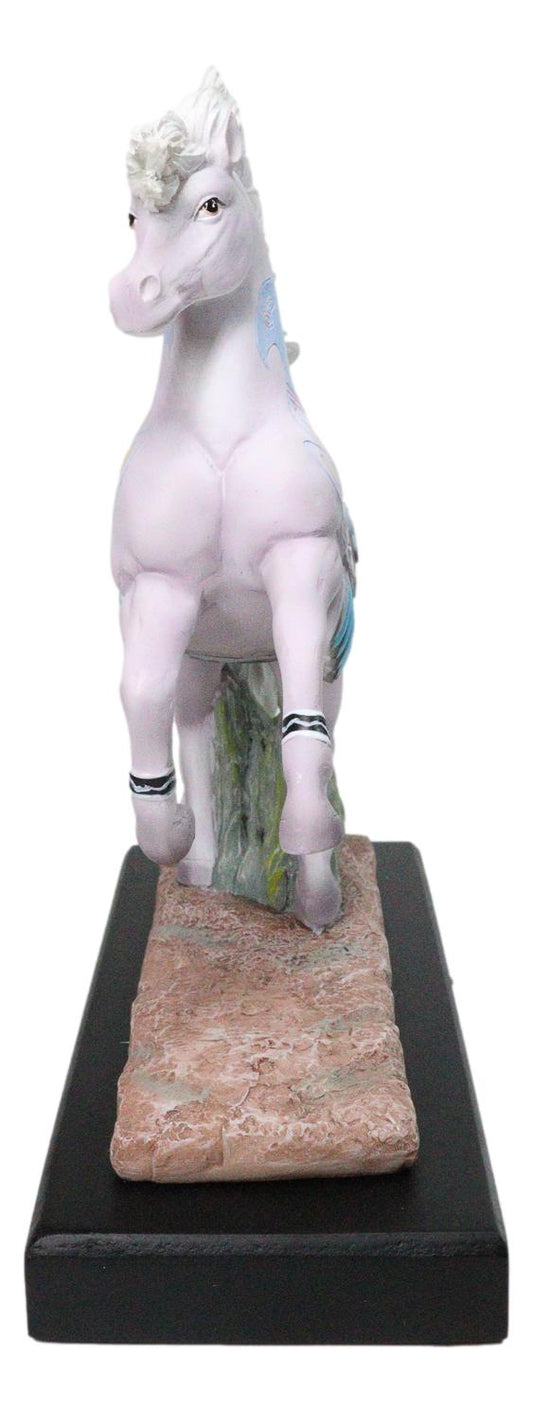 Native American Thunderbird Horse Western Decor Figurine By Laurie Prindle
