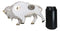 Native American Sacred White Bison Buffalo Decorative Wall Sculpture Relief