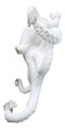 Nautical Marine Antique White Giant Octopus Multi Point Tentacles Wall Hooks