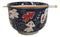 Red White Japanese Goldfishes Large 24Oz Donburi Ramen Bowl With Chopsticks Set