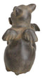 Rustic Country Hog Heavens Whimsical Angel Winged Pig Couple Dancing Figurine