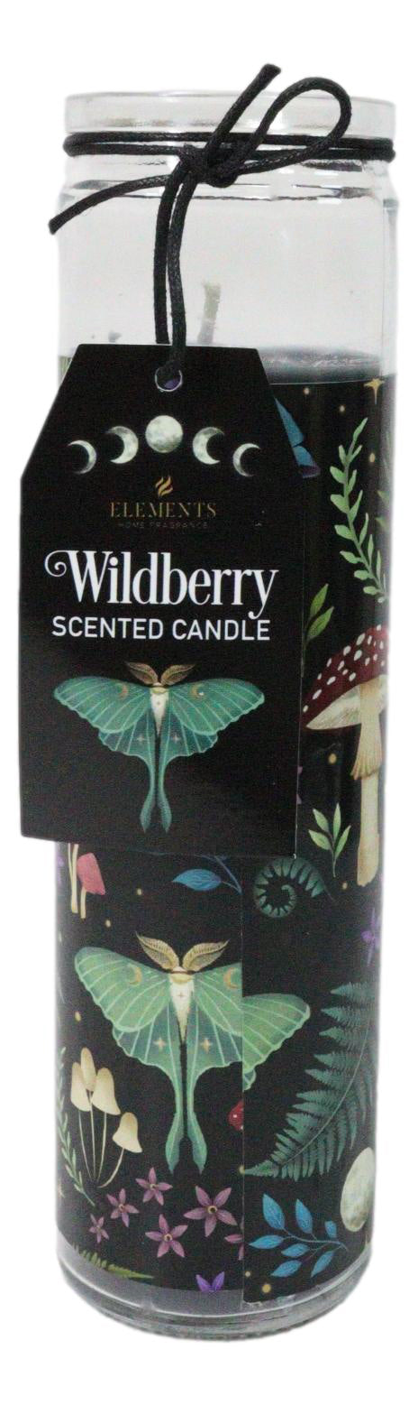 Dark Forest Hocus Pocus Magic Wildberry Wicca Tall Tube Candle Home Fragrance