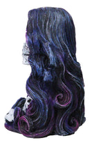 Day of the Dead Senorita Backflow Incense Burner Sugar Skull Skeleton Lady Decor