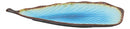 Blue Sky Aozora Kannyu Collection Ceramic Leaf Shaped Large Serving Platter 16"L