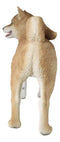 Realistic Adorable Canine Pet Pal Shiba Inu Dog Statue 18" Tall Home Decor
