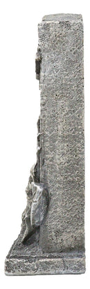 Ossuary Gothic Skulls Death Moths Graveyard Mortuary RIP Tombstone Figurine