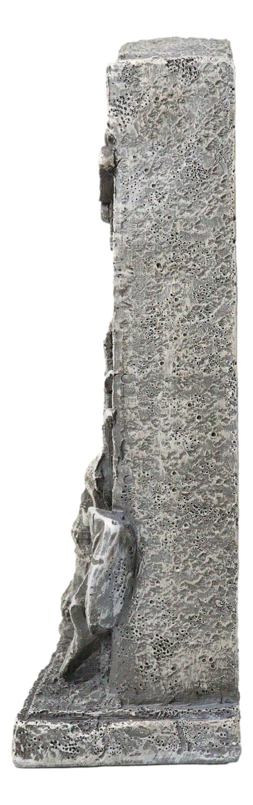 Ossuary Gothic Skulls Death Moths Graveyard Mortuary RIP Tombstone Figurine