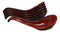 Contemporary Red Black Melamine Asian Soup Spoons With Ladle Hook Pack Of 6 Set