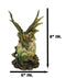 Forest Ent Greenman Dendritic Dragon Hatchling Emerging From Egg Shell Figurine