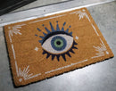 Wicca Talisman All Seeing Eye Of Providence Coir Coconut Fiber Floor Mat Doormat