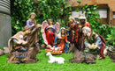 Christmas Nativity Mary Joseph Jesus 3 Wise Men Angel 11 Pc Figurines Set 12"
