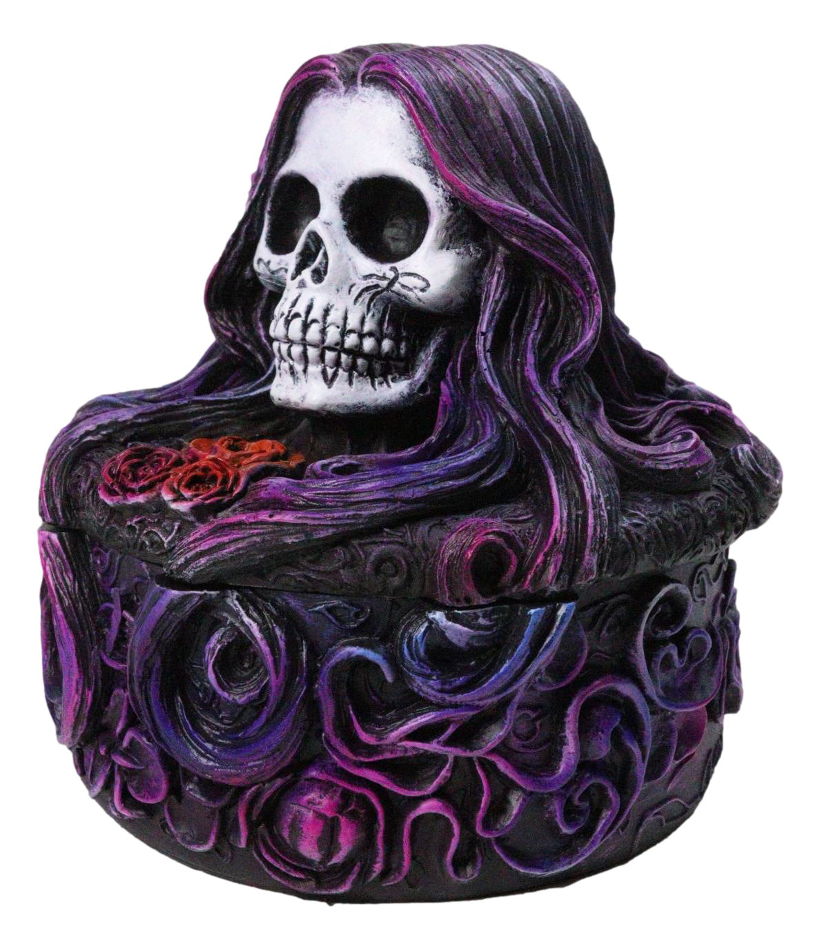 Day Of The Dead Secrets Of The Macabre Katrina Skeleton Boudoir Trinket Box