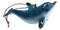 Set Of 6 Nautical Blue Dolphins Ocean Marine Wall Hanging Decor Tree Ornaments