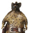 Western Cowboy Armadillo with Sheriff Gun Hat Badge Cell Phone Holder Figurine