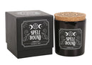 Wicca Midnight Spell Bound Triple Moon Frankincense Pillar Candle Home Fragrance
