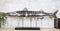 Marine Faux Taxidermy Silver Tone Large Barracuda Fish Sculpture With Pole Stand