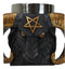 Wicca Occult Sigil Of Baphomet Pentagram Ram Horned Sabbatic Goat Mug 13Oz