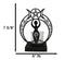 Wicca Danu Spiral Goddess Triple Moon Metal Votive Tea Light Candle Holder