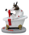 Cow Parade Victorian Bathtub Hot Scene Amore Pin Up Cow Collector's Figurine