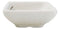 Pack Of 6 Square Yukino Hana Snowflakes Melamine Condiments Dipping Sauce Dishes