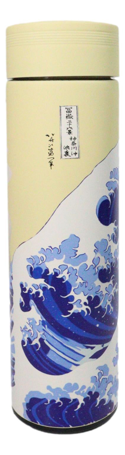 Great Wave 17oz Vacuum Insulated Stainless Steel Thermos Bottle with Tea Infuser