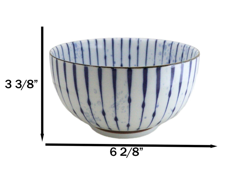 Pack Of 4 Fubuki Tokusa Made In Japan Ramen Soup Rice Salad Medium Bowls 32oz