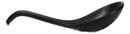 Contemporary Black Melamine Asian Soup Spoons With Ladle Hook Pack Of 12 Set