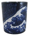 Pack Of 4 Made In Japan Navy Blue Japanese Hokusai Great Wave Of Kanagawa Mugs