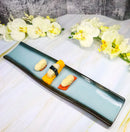 Seikai Sky Collection Large 16.5" Elongated Rectangular Wavy Serving Platter