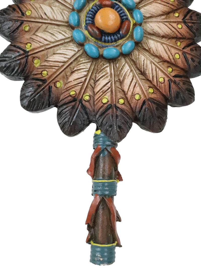 Native American Indian Calumet Peace Dreamcatcher Feathers Wall Ornament Decor