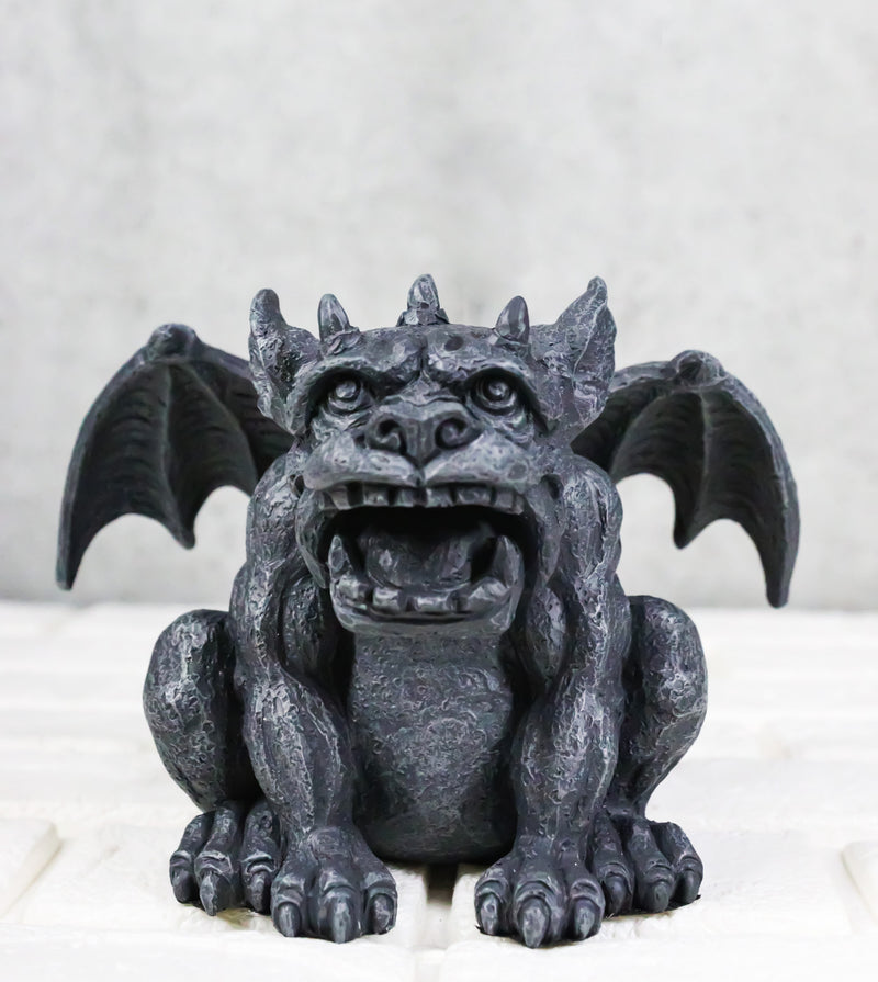 Mythical Fantasy Gothic Fido The Fat Saber Toothed Tiger Cat Gargoyle Figurine