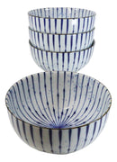 Pack Of 4 Fubuki Tokusa Made In Japan Ramen Soup Rice Salad Medium Bowls 32oz