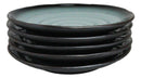 Pack Of 5 Blue Sky Seikai Collection Porcelain Round Dinner Plates 8.75" D