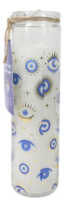 All Seeing Eye Of Providence White Sage Wicca Tall Tube Candle Home Fragrance