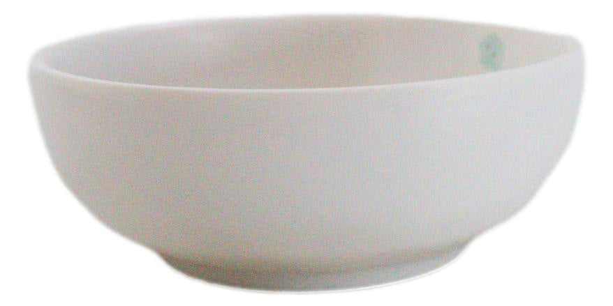 Set Of 6 Modern Yukino Hana Snowflakes Melamine Soup Rice Shallow Bowls 5oz