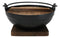 Aluminum Japanese Sukiyaki Shabu Nabe Personal Cooking Hot Pot With Trivet 8"D