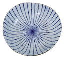 Pack Of 4 Fubuki Tokusa Made In Japan Round Flair Deep Plates Shallow Bowls 36oz