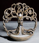 Ethereal Forest Celtic Greenman Ent Tree Of Life Backflow Incense Cone Burner