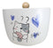 Whimsical Anime Cat With Fish Donburi Ramen Soup Bowl With Chopsticks And Lid