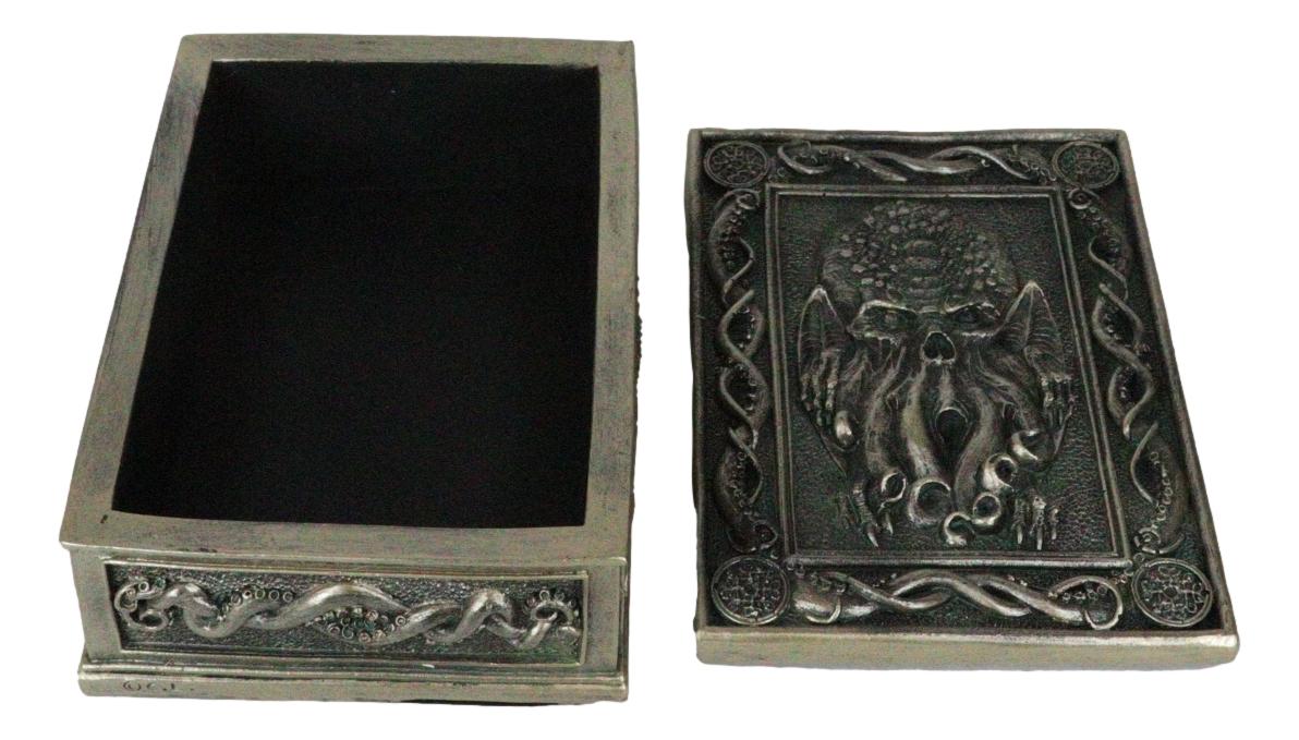 Marine Octopus Kraken Cthulhu Ancient Sacred Symbols Decorative Jewelry Box