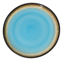 Pack Of 6 Blue Sky Aozora Kannyu Large Round Dinner Plates With Lip Edge 10" D