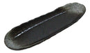 Pack Of 3 Charcoal Grey Tone Hakumu Wavy Oblong Long Serving Platter 13.25"L