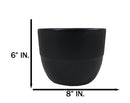 Made In Japan Melamine Modern Ohitsu Rice Container Serving Bowl With Lid 60oz
