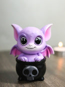 Purple Wandra Drake Potion Pals Small Baby Dragon Imp InCauldron Figurine