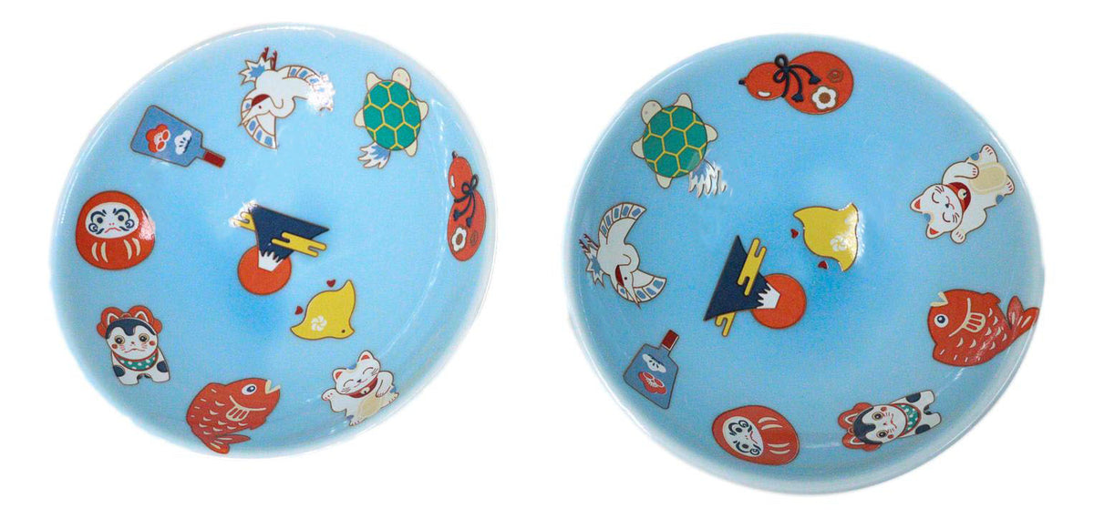 Japanese Cartoon Icons Blue Sauce Dishes Chopsticks And Rests Sushi Set For 2