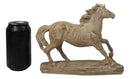 Western Wild And Free Open Grasslands Galloping Horse Faux Wood Figurine 9"L
