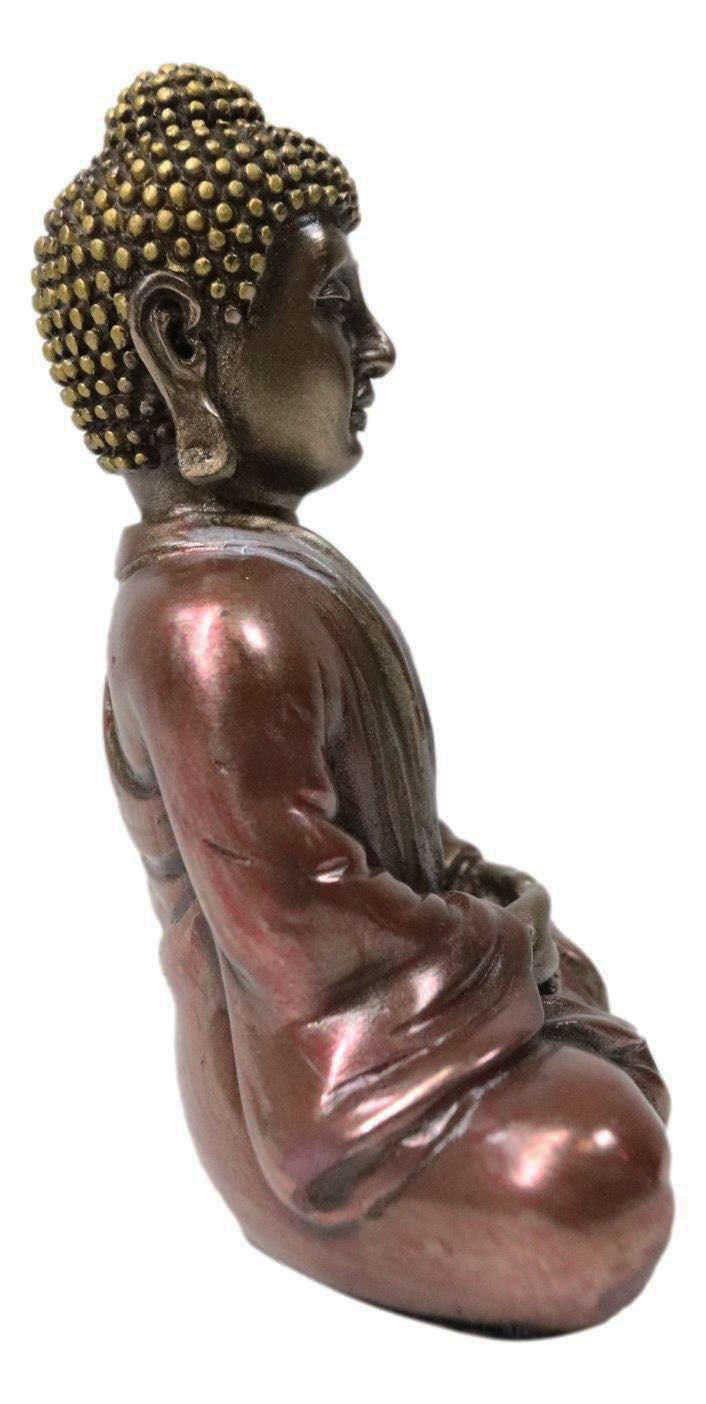 Shakyamuni Buddha Meditating Small Statue Amitabha Decor Small 3" Height