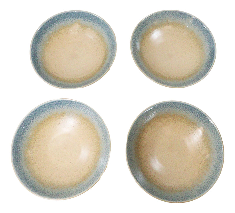 Pack Of 4 Blue River Ao Nagashi Collection Large Ramen Soup Dinner Bowl 36oz