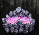 Faux Geode Crystals Rock Magic Wands Holder Stand Prop Accessory Decor